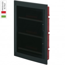 Πίνακας Χωνευτός 3Σειρών 54Στοιχείων IP40 Μαύρος EC63054NE